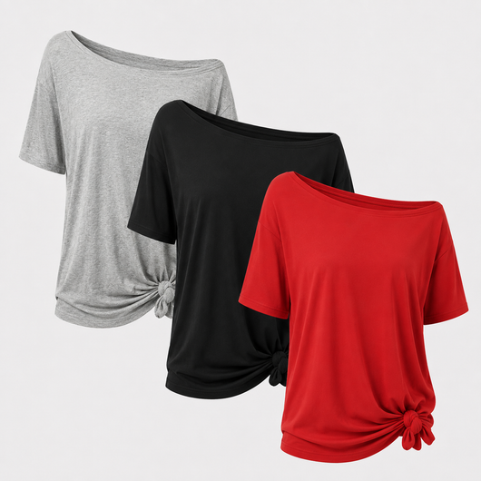 Casual Basic Short Sleeve T-shirt