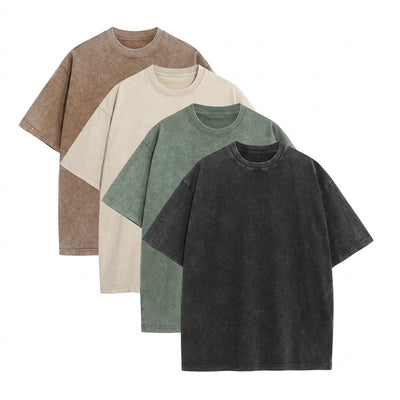 1/4 Pack Oversized Tshirts Unisex Gym