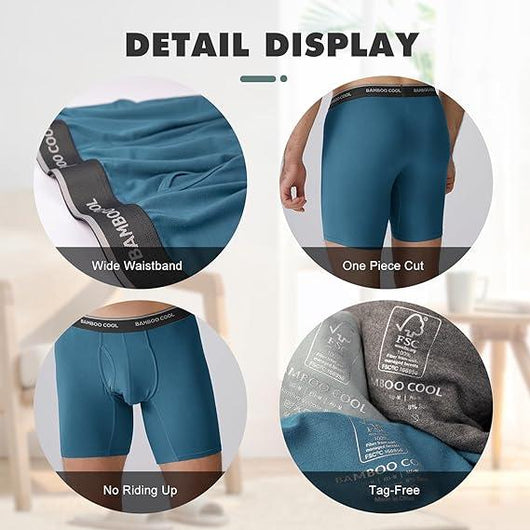 Men's Premium Stretch Boxer Briefs 7-Pack
