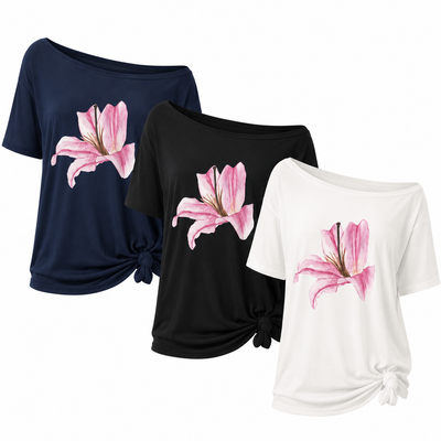 Casual Basic Short Sleeve T-shirt