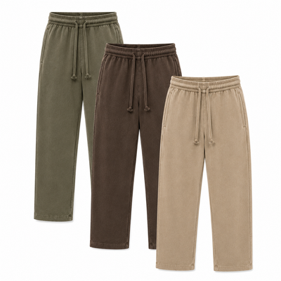 3 Pack Men’s Acid Wash Sweatpants