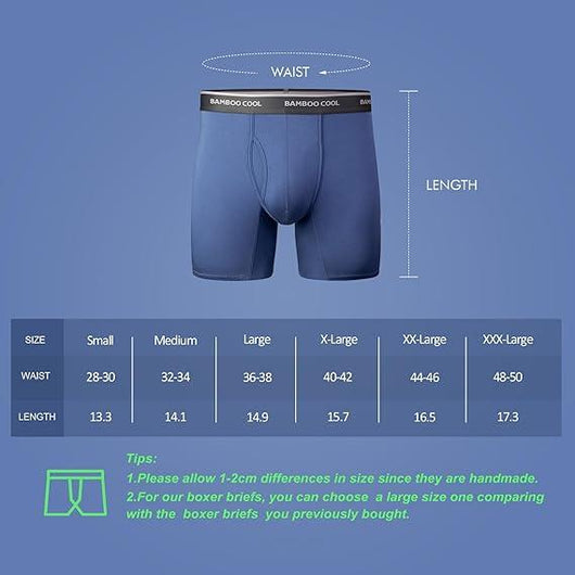 Men's Premium Stretch Boxer Briefs 7-Pack