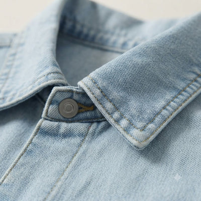 Women's Short Sleeve Jean Jacket