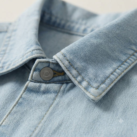 Women's Short Sleeve Jean Jacket