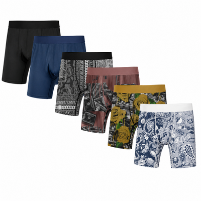 Youth Boys Boxer Brief 6 Packs