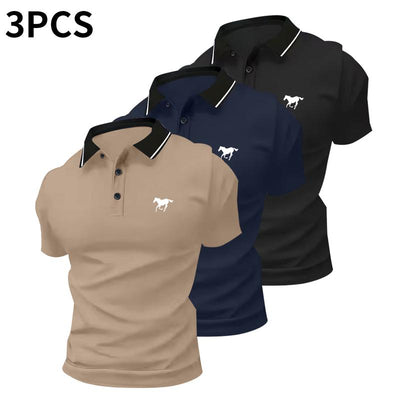 Men's Classic Polo Shirt Set