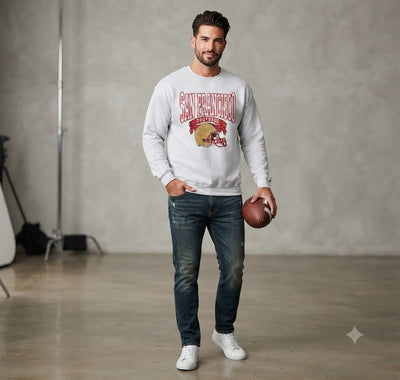 Vintage Football Sweatshirt