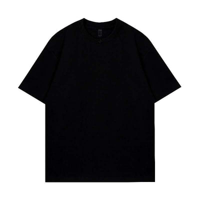 12-Pack Men's Black Crew Neck T-Shirt