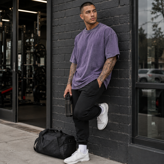 1/4 Pack Oversized Tshirts Unisex Gym