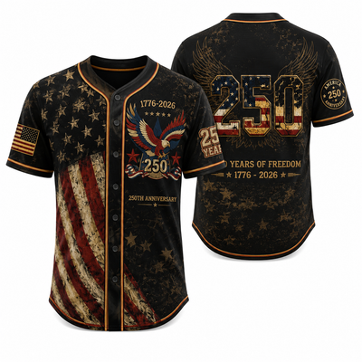 America 250th Anniversary Baseball Jersey
