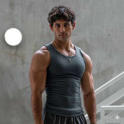 Premium Ultra-Soft Cotton Fitted Tank