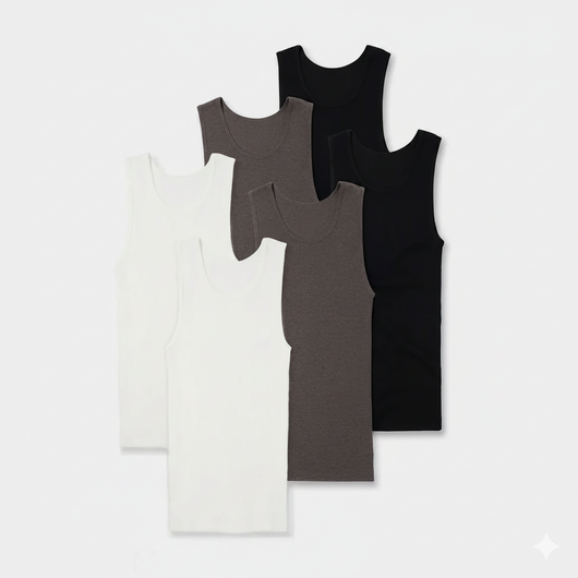 Premium Ultra-Soft Cotton Fitted Tank