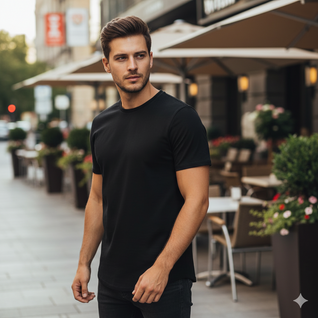 EARTH’S LIFETIME TEE: HEMP. BAMBOO. NO PFAS. GRIPS ARMS. HIDES GUT.