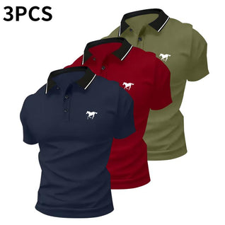 Men's Classic Polo Shirt Set