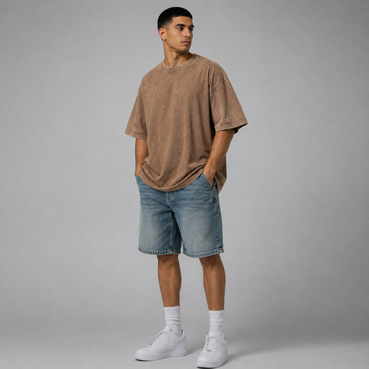 1/4 Pack Oversized Tshirts Unisex Gym