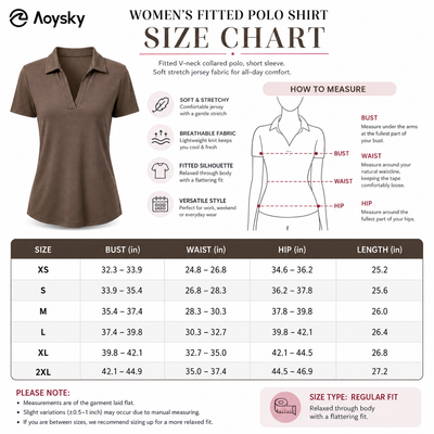 Women's Fitted Polo Shirts