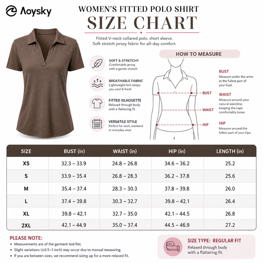 Women's Fitted Polo Shirts