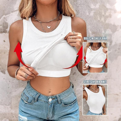 Built-In Bra Tank Top