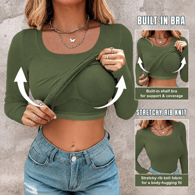 Built-In Bra Tank Top